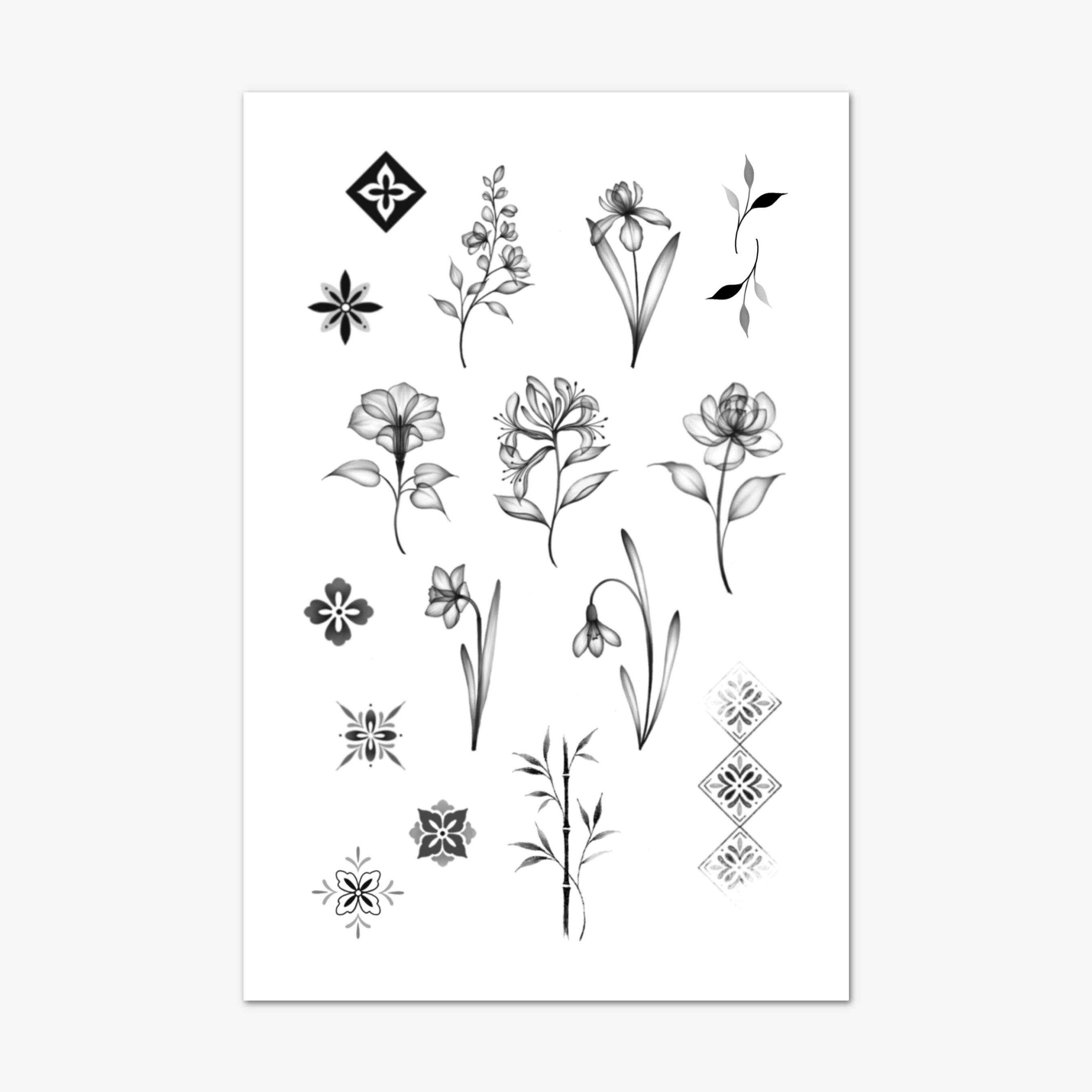 NIUNAI - Temporary Tattoo Sticker