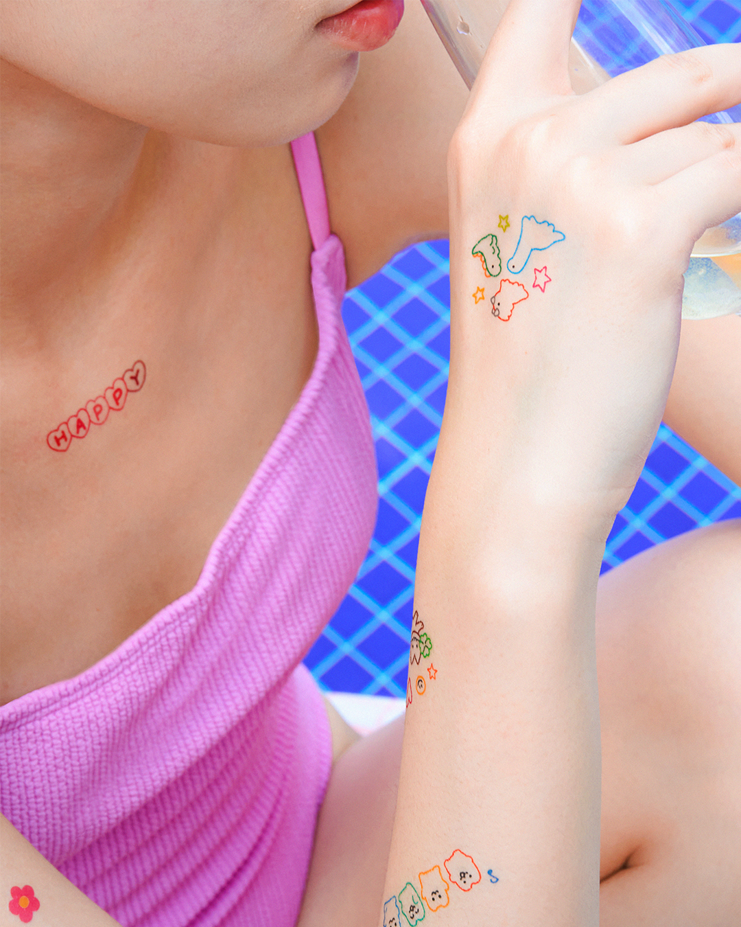 MIM - Temporary Tattoo Sticker
