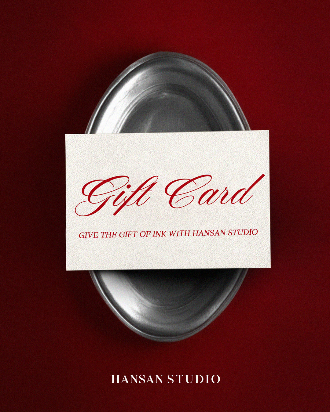 A Special Gift for Someone You Love — Hansan Studio Gift Card