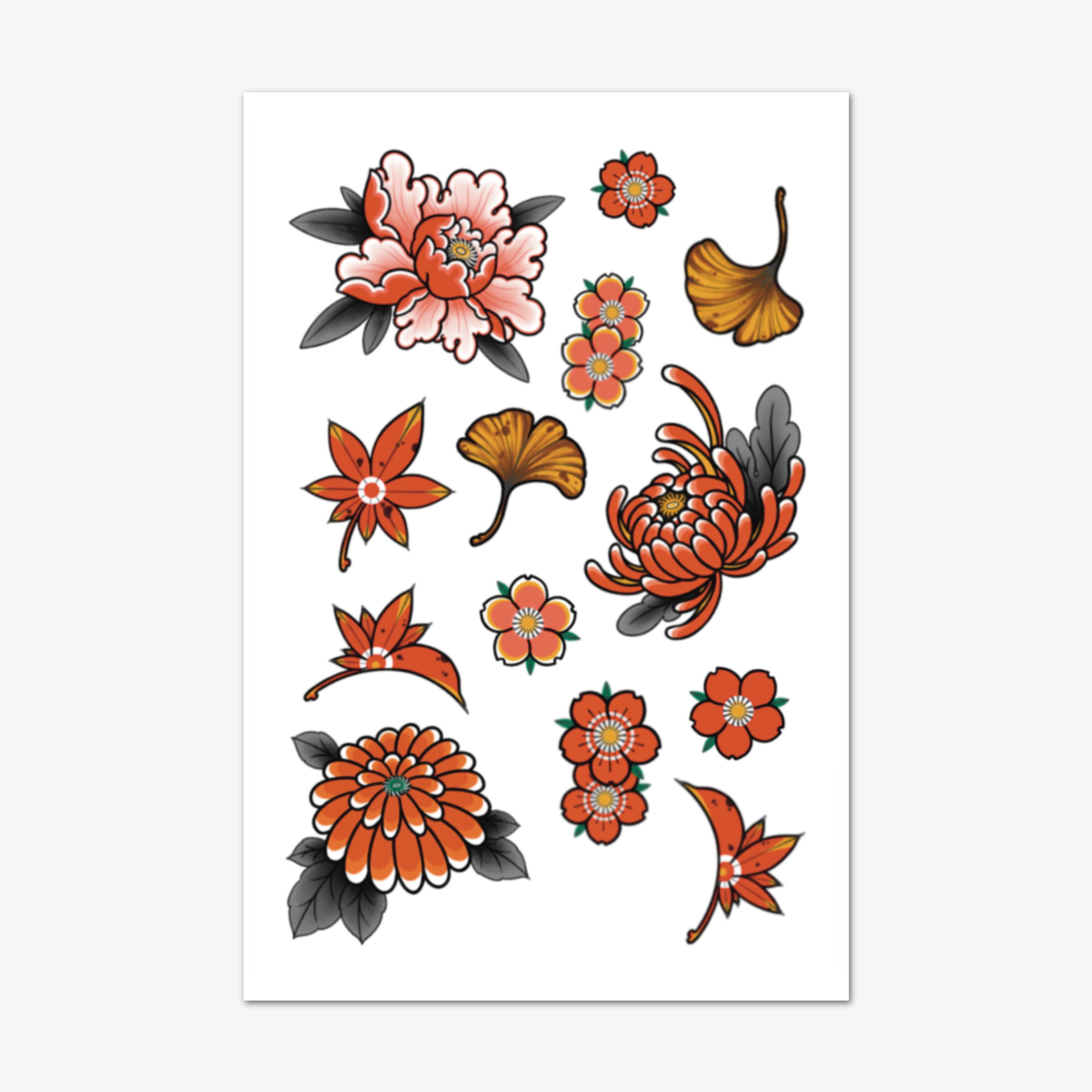 HORIYUU - Temporary Tattoo Sticker